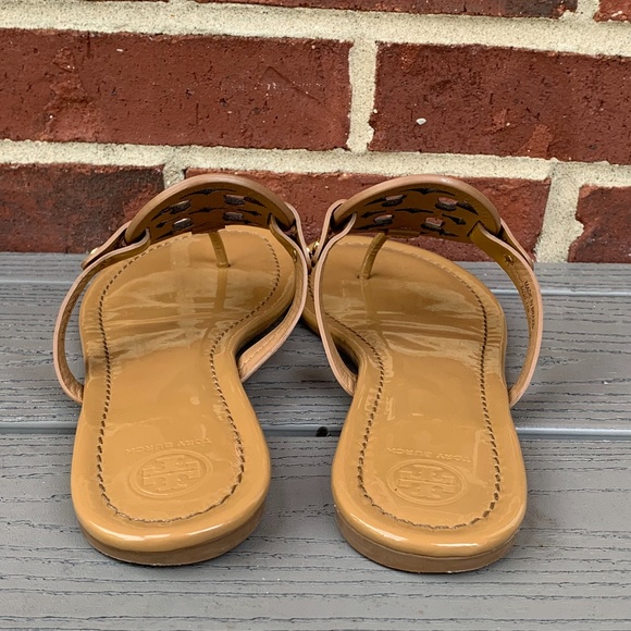 tory burch tan sandals sale